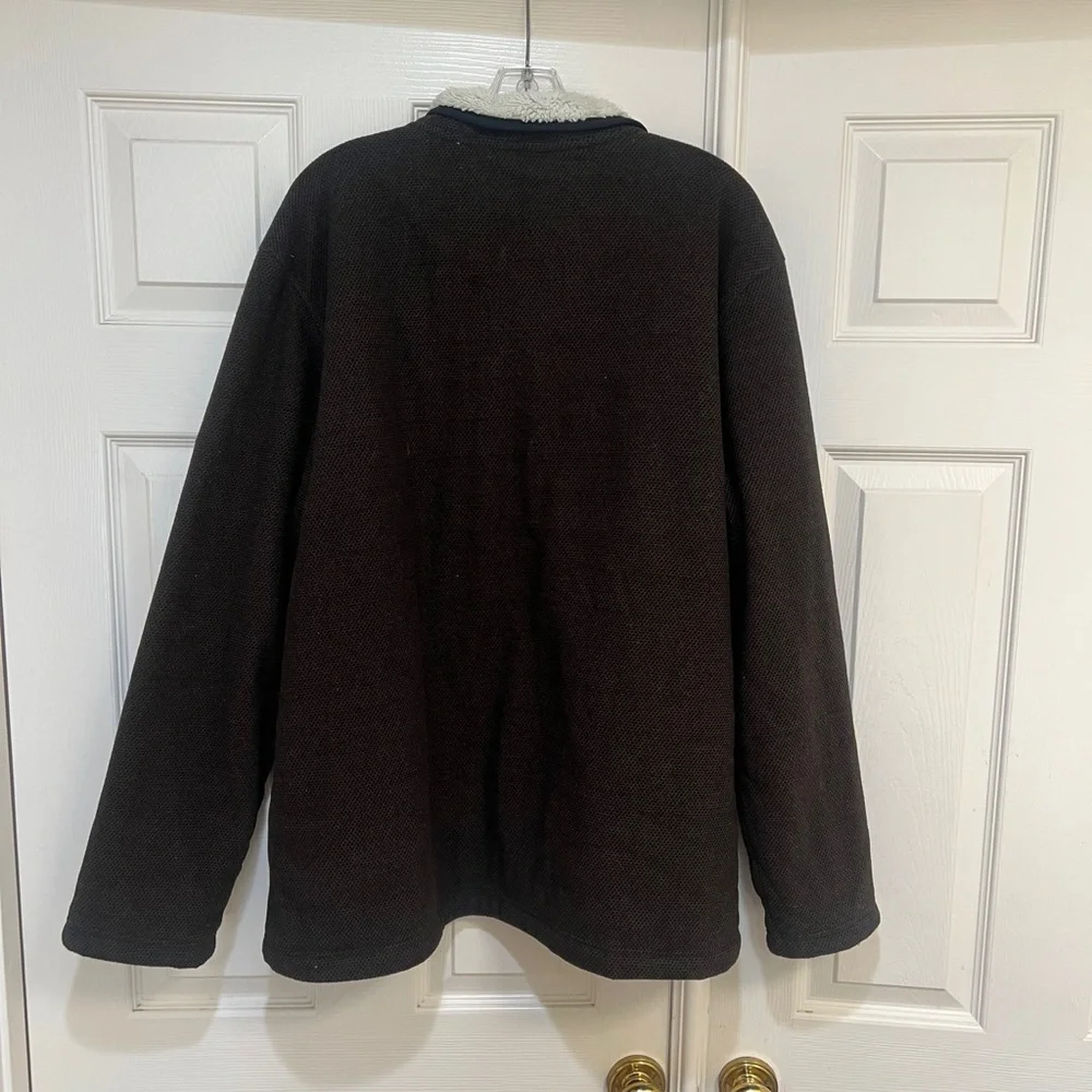 Orvis Men’s‎ Quarter Zip Sherpa Lined Pullover Sweater XXL